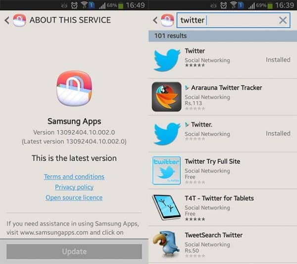 google play galaxy store