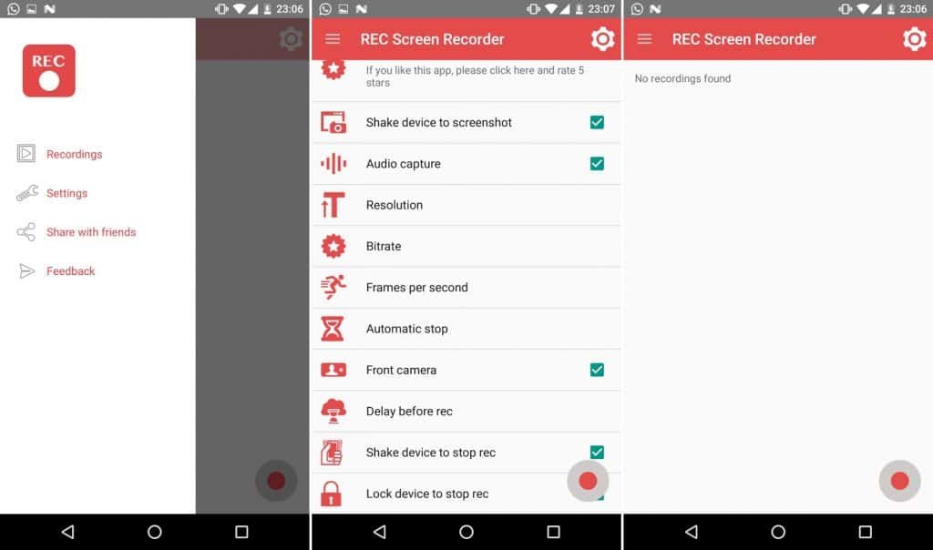 Καταγραφή οθόνης - Οι καλύτεροι δωρεάν Android screen recorders