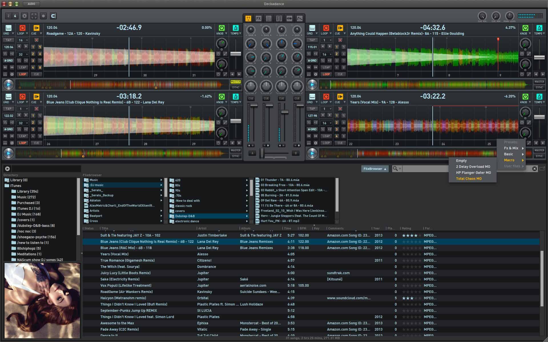deckadance mixing deckadance mixing