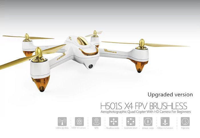 Hubsan H501S X4 Brushless Drone