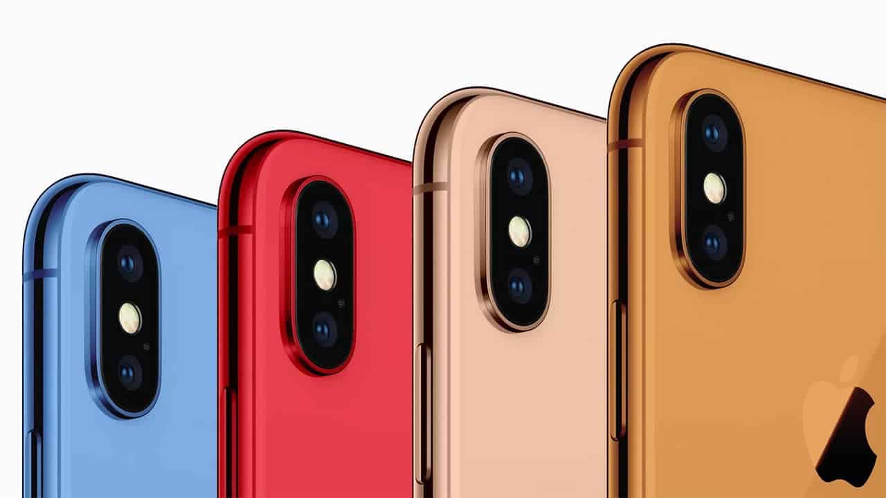 Apple-iphoneX-collors