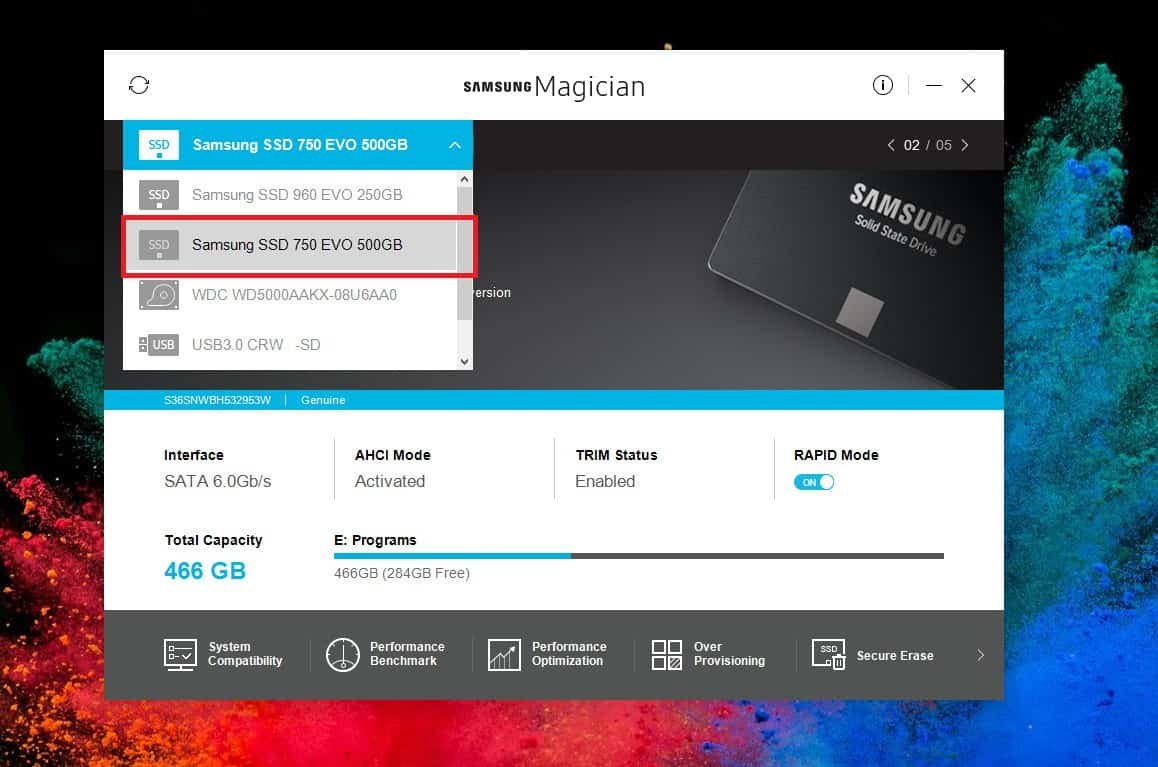 Τι είναι το Rapid Mode στους Samsung SSD δίσκους 1
