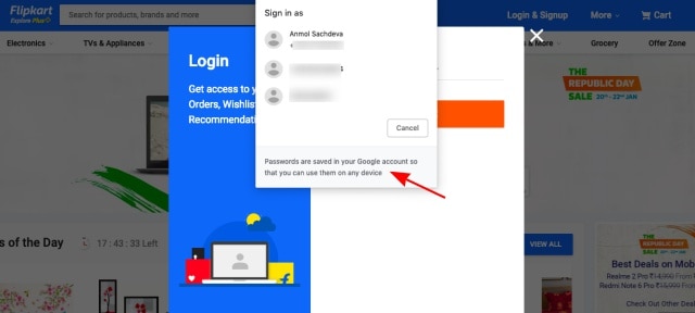 Εισαγωγή κωδικών από το Android στον υπολογιστή