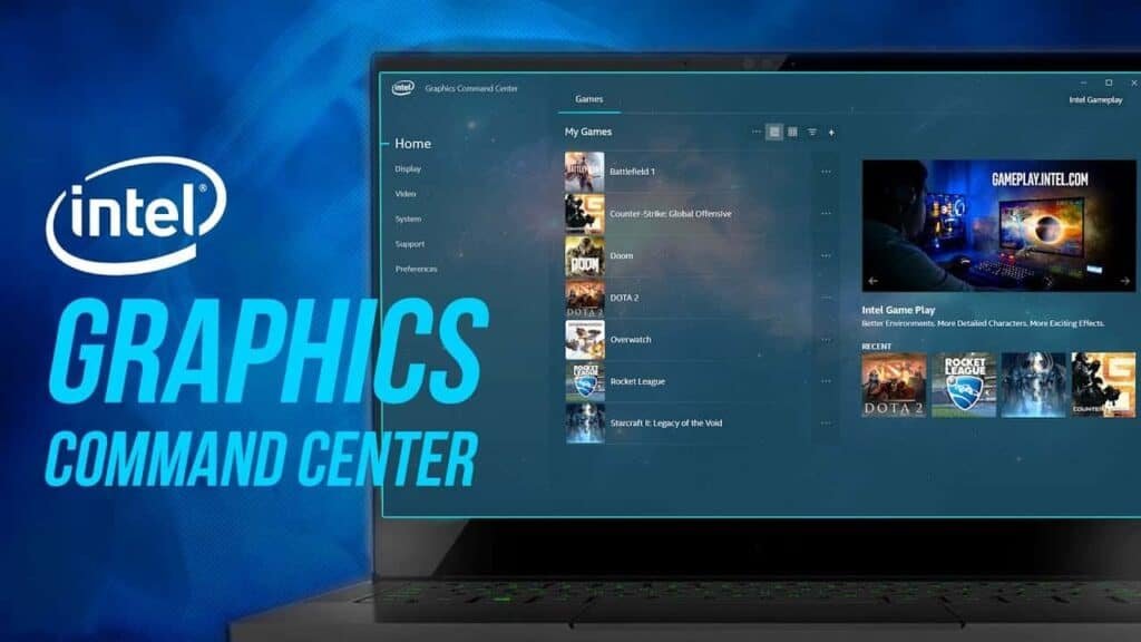 Intel Graphics Command Center - Δωρεάν εφαρμογή για ενημέρωση των drivers