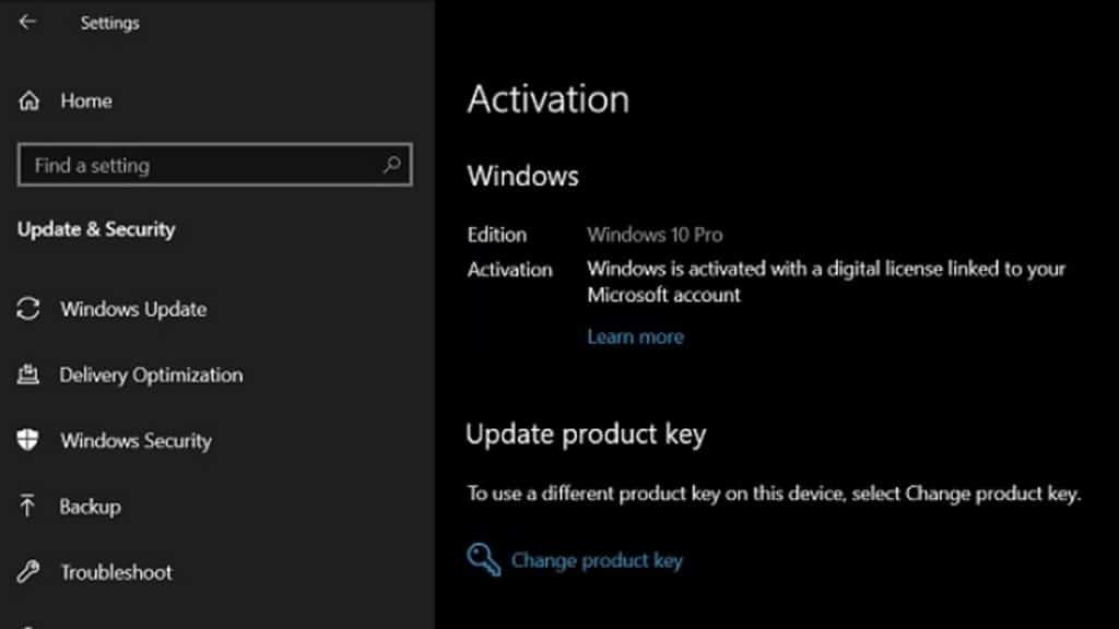 μεταφορά άδειας χρήσης των Windows 10