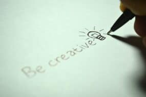 be creative