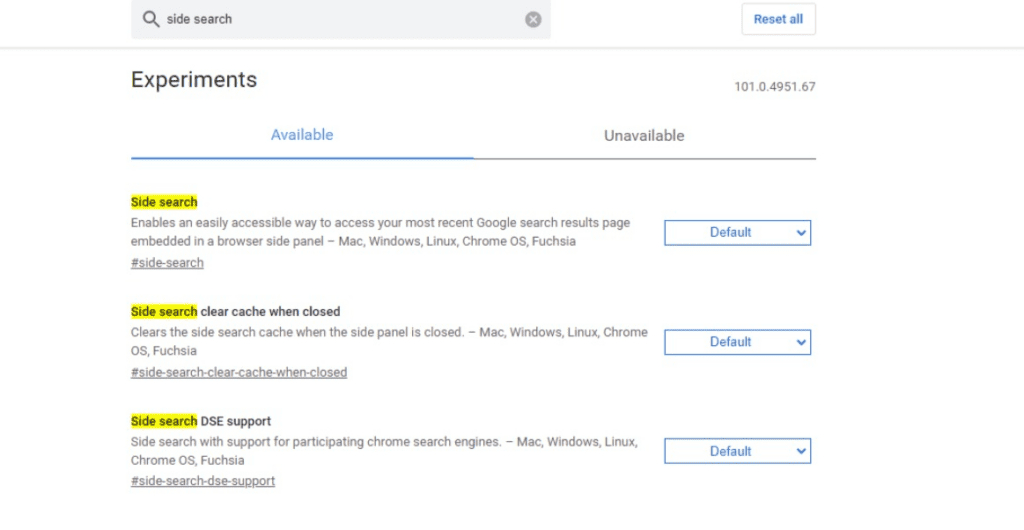 Side Search Καλύτερη αναζήτηση στο Google Chrome
