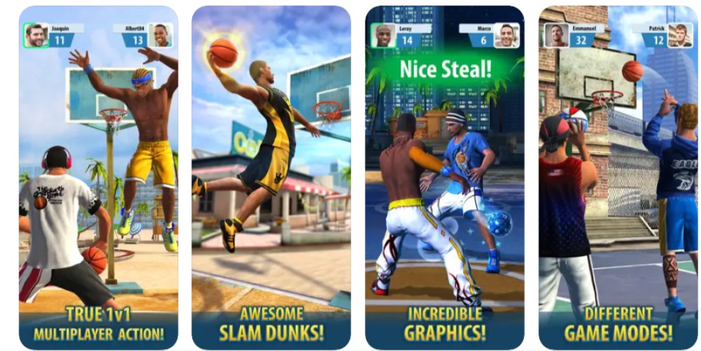 Δωρεάν παιχνίδια μπάσκετ Αυτά είναι τα top 5 basketball games για iPhone  & Android