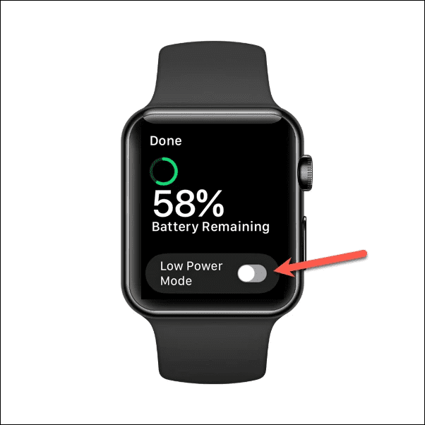 Εξοικονόμηση μπαταρίας στο Apple Watch - Ενεργοποίηση του Low Power Mode