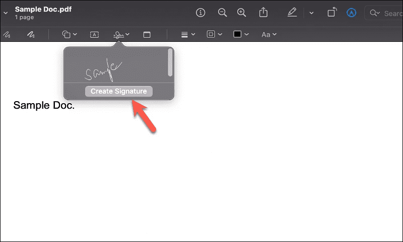 Ηλεκτρονική υπογραφή στο Mac με 3 τρόπους (χωρίς third-party apps)