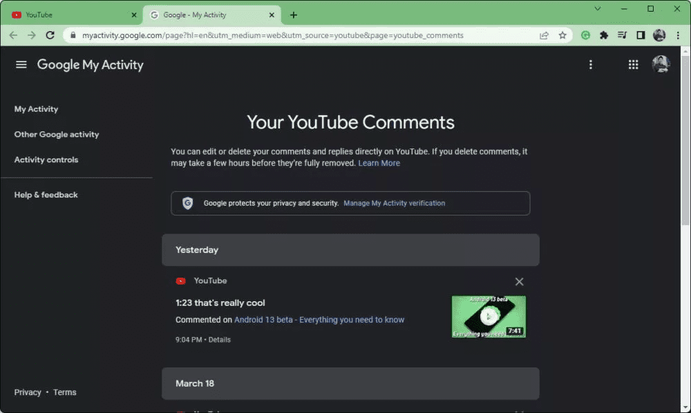 Πώς θα βρεις όλα τα σχόλια που έχεις κάνει στο Youtube (PC & κινητό)