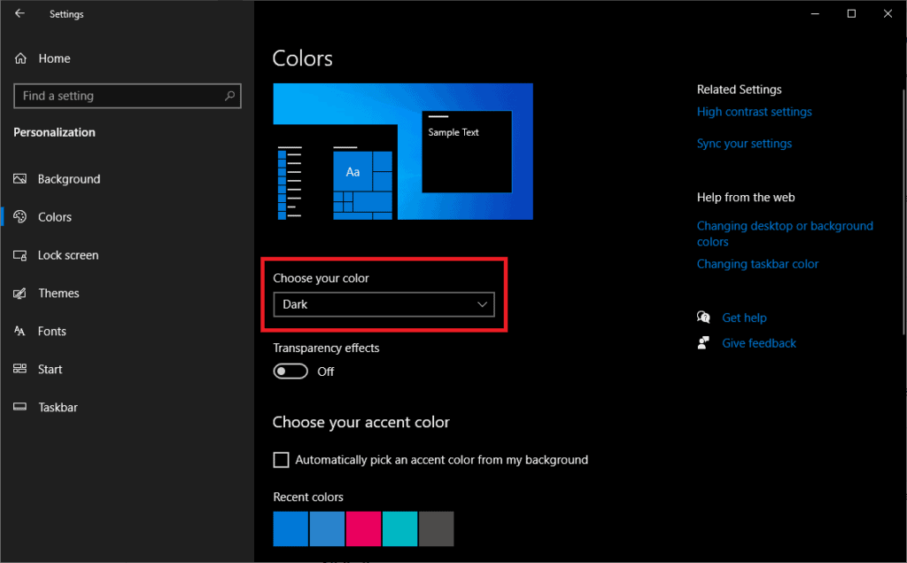 How to: Σκοτεινή λειτουργία - Dark Mode στα Windows 10