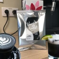 black latte ρόφημα αδυνατίσματος