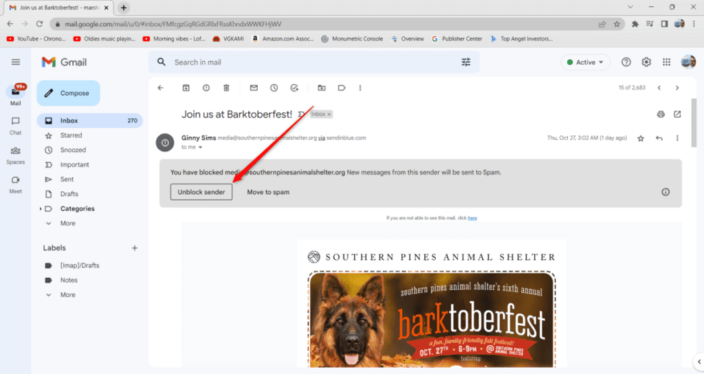 How to Block - Αποκλεισμός αποστολέα στο Gmail