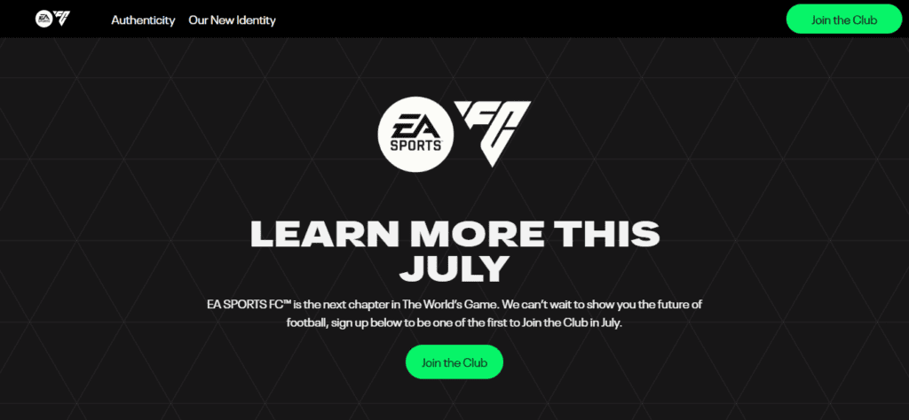 EA SPORTS FC: Το πρώτο teaser του νέου FIFA είναι εδώ!